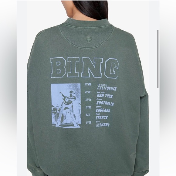 Anine Bing Cody Sweatshirt size small - Picture 1 of 13